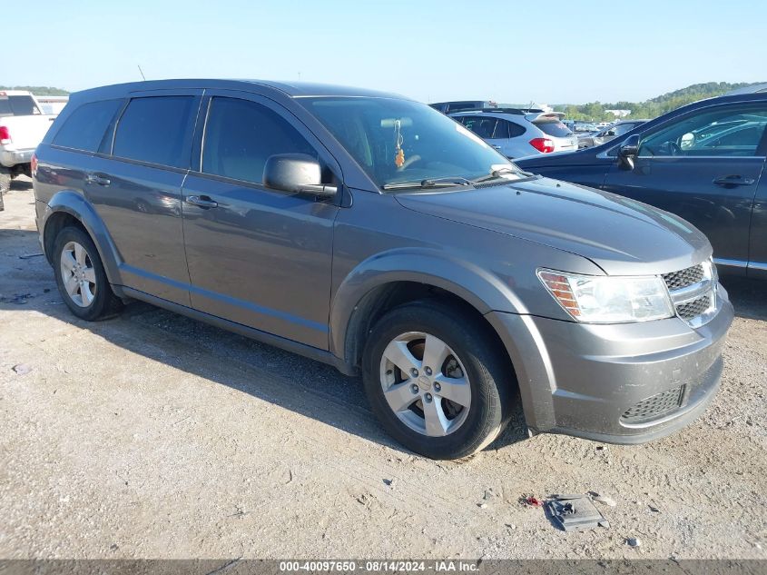 VIN 3C4PDCAB2DT626484 2013 DODGE JOURNEY no.1