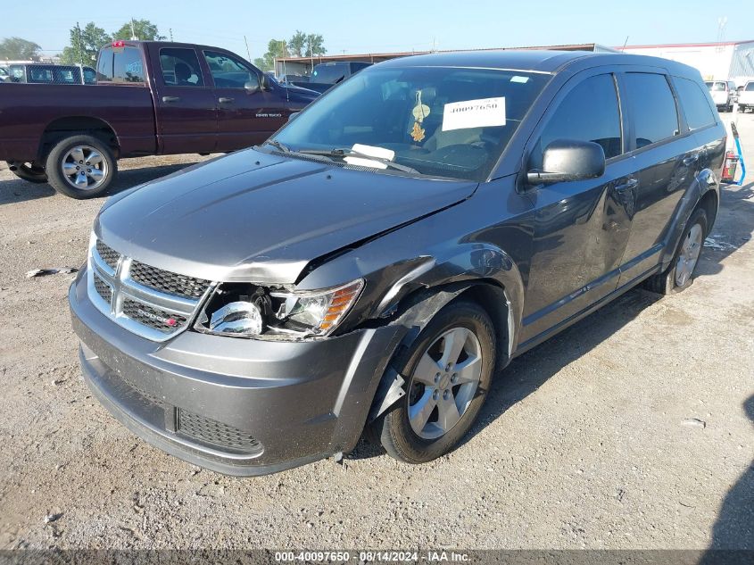 VIN 3C4PDCAB2DT626484 2013 DODGE JOURNEY no.2