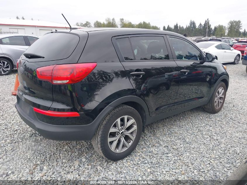 2016 Kia Sportage Lx VIN: KNDPB3AC5G7879788 Lot: 40897750