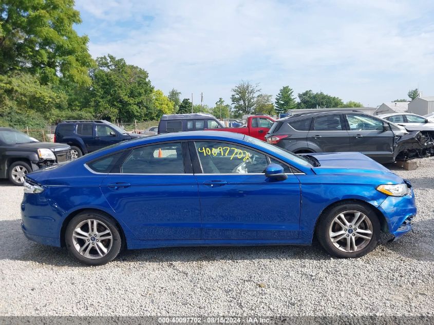 2018 Ford Fusion Se VIN: 3FA6P0H79JR118384 Lot: 40097702