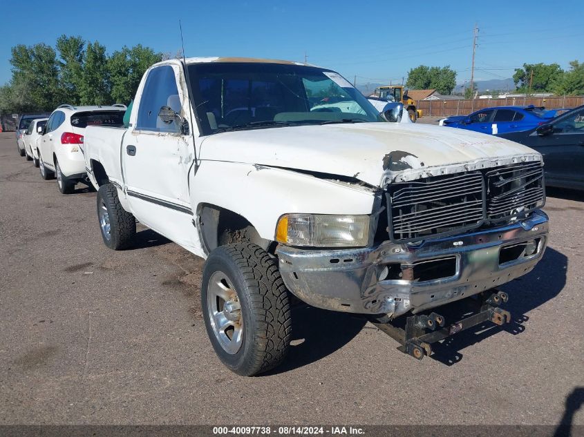 1996 Dodge Ram 1500 VIN: 1B7HF16Z1TS635508 Lot: 40097738