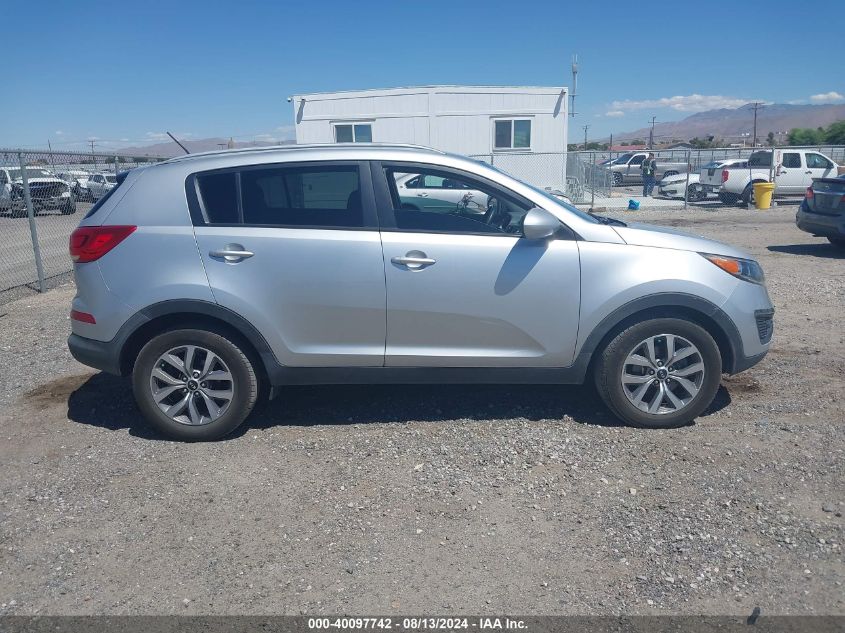 2016 Kia Sportage Lx VIN: KNDPB3AC9G7844820 Lot: 40097742