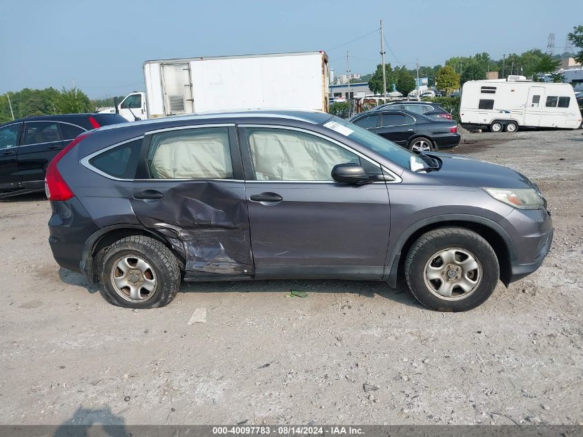 2015 Honda Cr-V Lx VIN: 5J6RM4H38FL041205 Lot: 40097783