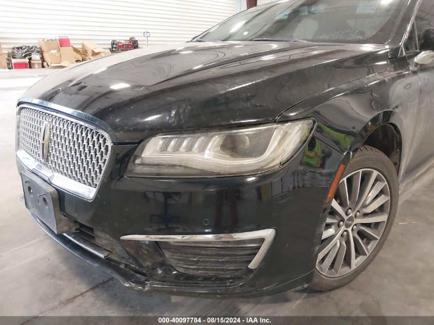 2017 Lincoln Mkz Select VIN: 3LN6L5C92HR624138 Lot: 40097784