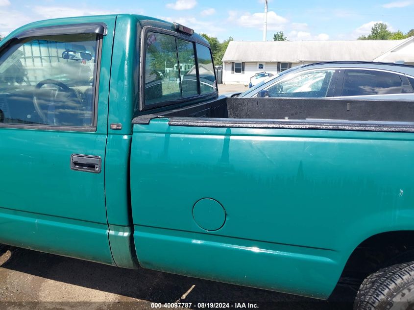 1998 GMC Sierra 1500 Sl Wideside VIN: 1GTEK14MXWZ536204 Lot: 40097787