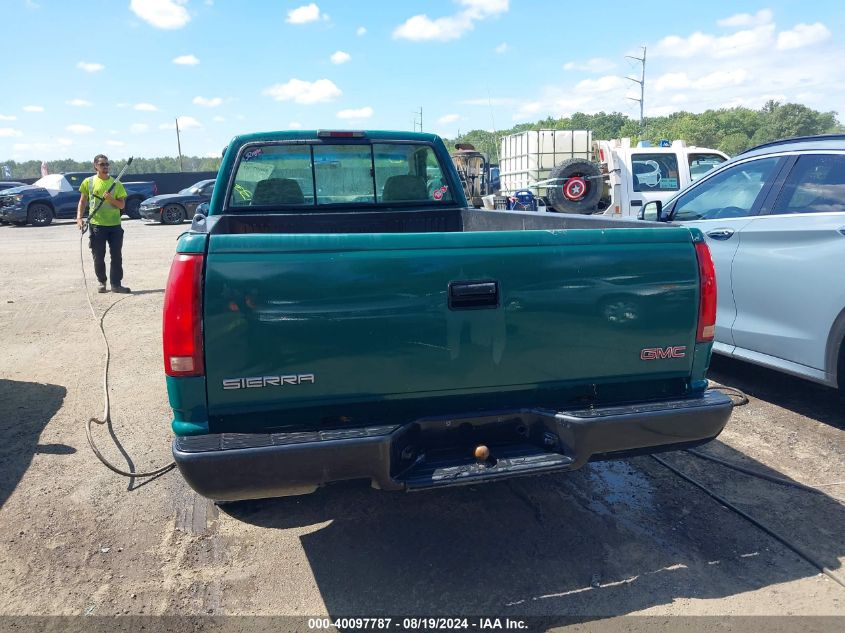 1998 GMC Sierra 1500 Sl Wideside VIN: 1GTEK14MXWZ536204 Lot: 40097787