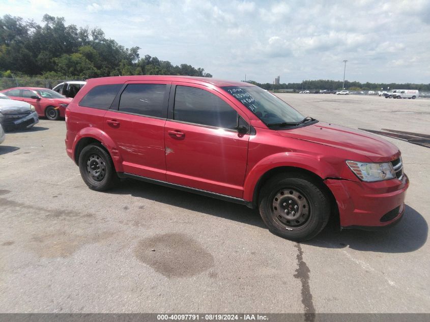 2014 Dodge Journey American Value Pkg VIN: 3C4PDCABXET257052 Lot: 40097791