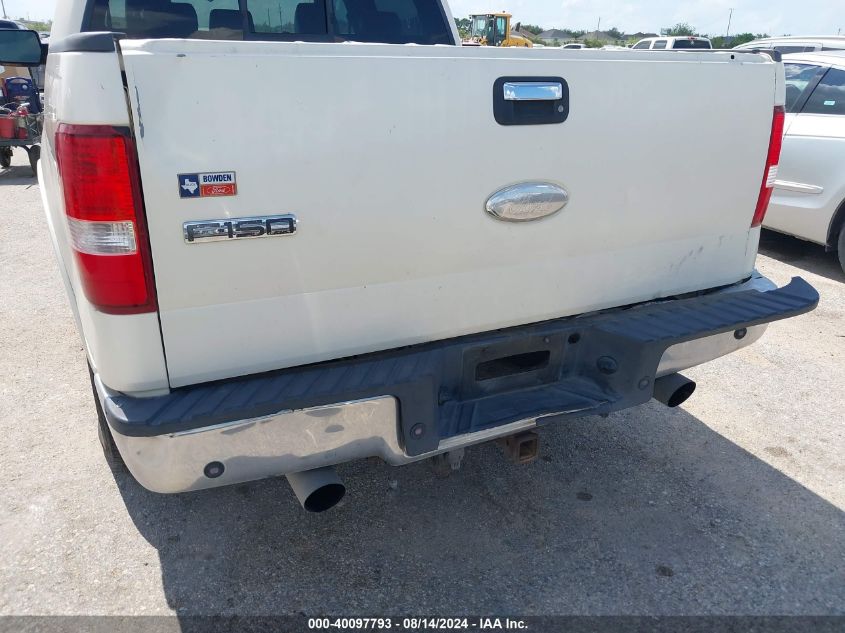 2007 Ford F-150 Lariat/Xlt VIN: 1FTPW12V17FA66110 Lot: 40097793