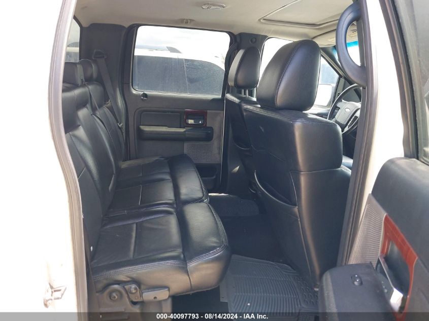 2007 Ford F-150 Lariat/Xlt VIN: 1FTPW12V17FA66110 Lot: 40097793