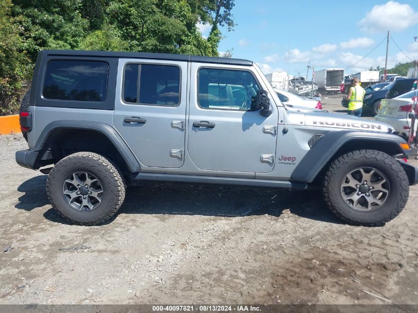 2018 Jeep Wrangler Unlimited Rubicon 4X4 VIN: 1C4HJXFN7JW243363 Lot: 40097821