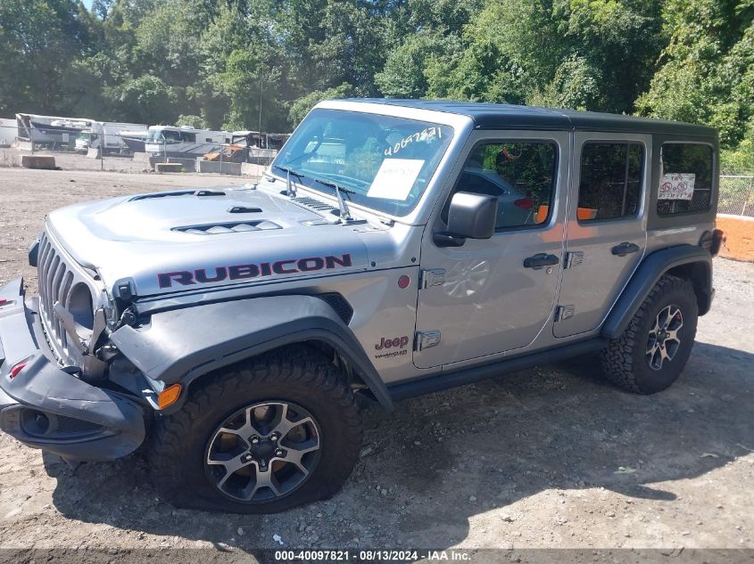 2018 Jeep Wrangler Unlimited Rubicon 4X4 VIN: 1C4HJXFN7JW243363 Lot: 40097821