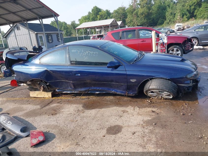 2005 Pontiac Gto VIN: 6G2VX12U05L358400 Lot: 40097823