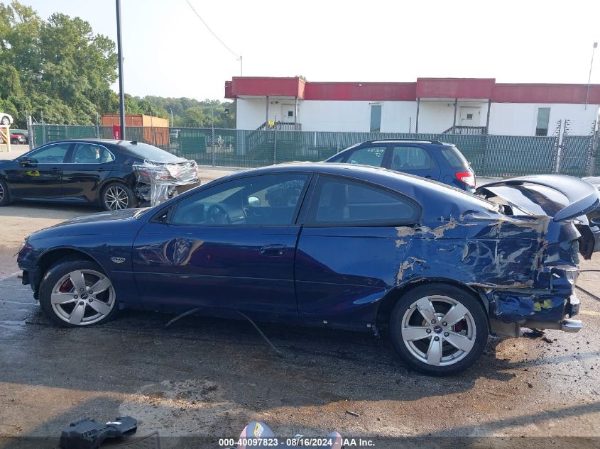 2005 Pontiac Gto VIN: 6G2VX12U05L358400 Lot: 40097823