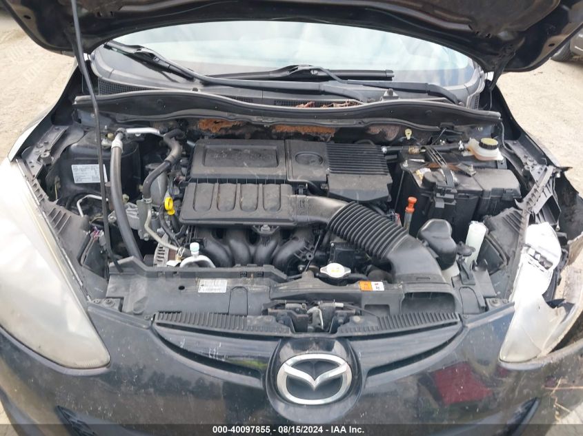 2011 Mazda Mazda2 VIN: JM1DE1HZXB0123951 Lot: 40097855