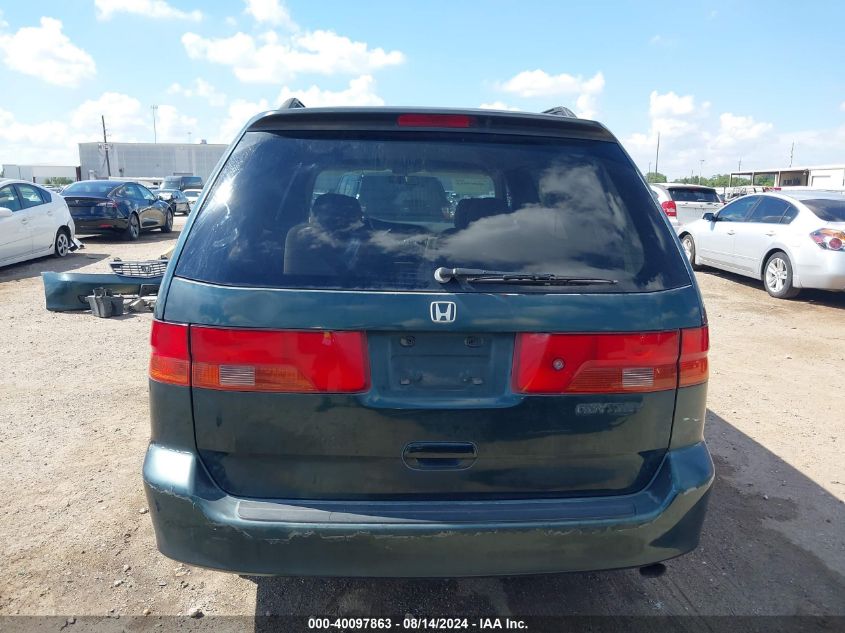 2000 Honda Odyssey Ex VIN: 2HKRL1860YH611450 Lot: 40097863