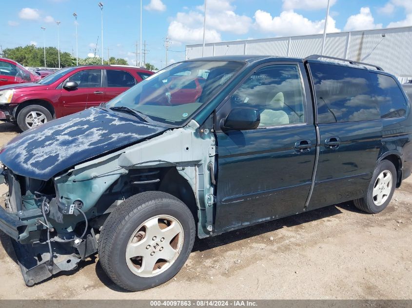 2000 Honda Odyssey Ex VIN: 2HKRL1860YH611450 Lot: 40097863