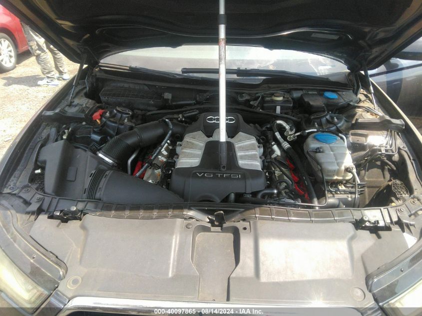 2012 Audi A6 3.0 Premium VIN: WAUBGBFC1CN010610 Lot: 40097865