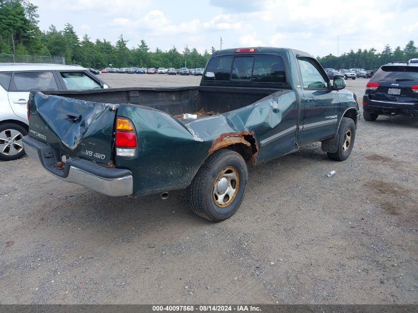 2002 Toyota Tundra Sr5 V8 VIN: 5TBKT44122S273346 Lot: 40097868