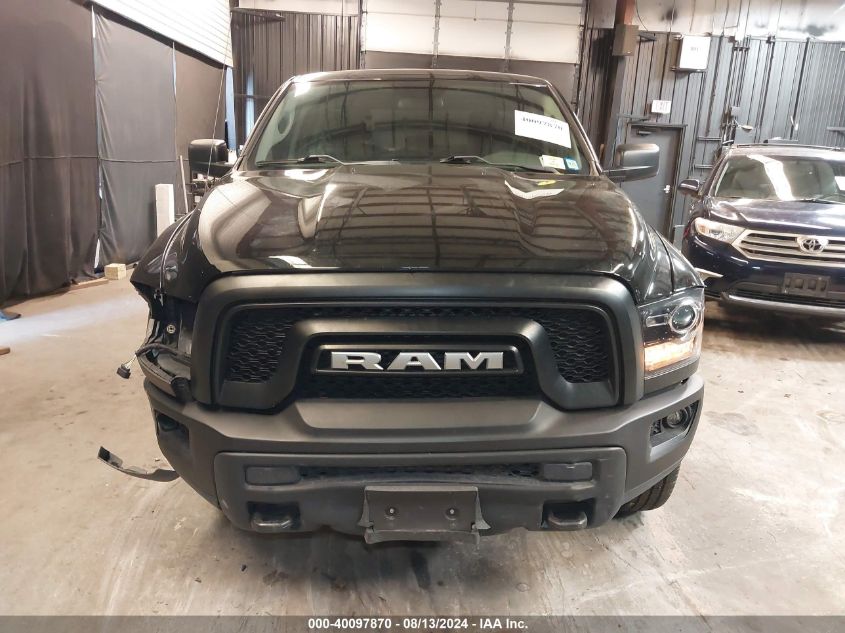 2019 Ram 1500 Classic Warlock Quad Cab 4X4 6'4 Box VIN: 1C6RR7GG6KS705649 Lot: 40097870