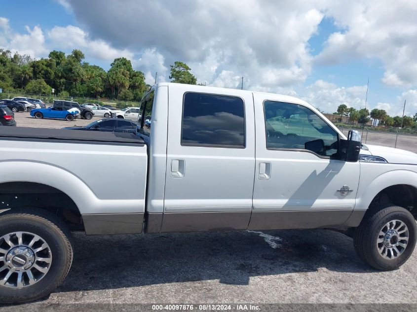 2013 Ford Super Duty F-350 Srw Platinum/Xl/Xlt/Lariat/King Ranch VIN: 1FT8W3BT0DEB32095 Lot: 40097876