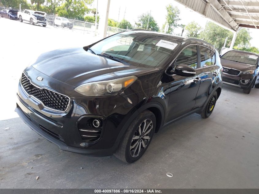 2017 Kia Sportage Ex VIN: KNDPN3ACXH7234529 Lot: 40097886