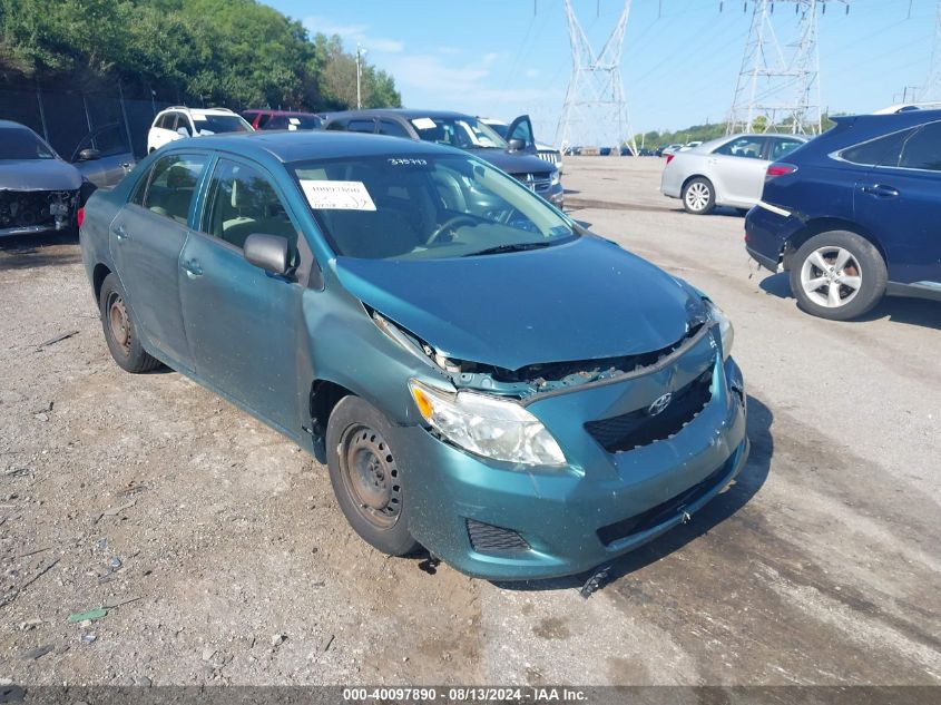 2010 Toyota Corolla Le VIN: 2T1BU4EE0AC375743 Lot: 40097890