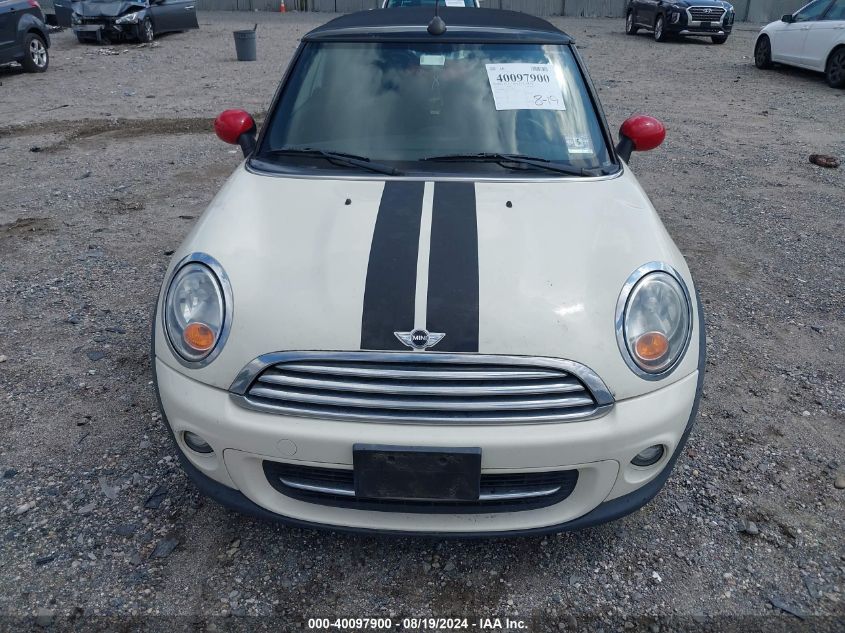 2012 Mini Cooper VIN: WMWZN3C59CT134636 Lot: 40097900