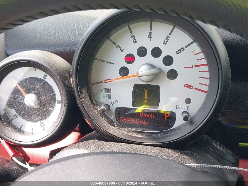 2012 Mini Cooper VIN: WMWZN3C59CT134636 Lot: 40097900