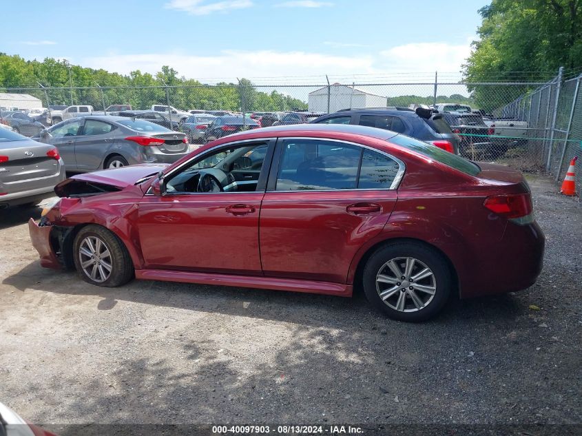 2011 Subaru Legacy 2.5I Premium VIN: 4S3BMBC61B3260384 Lot: 40097903