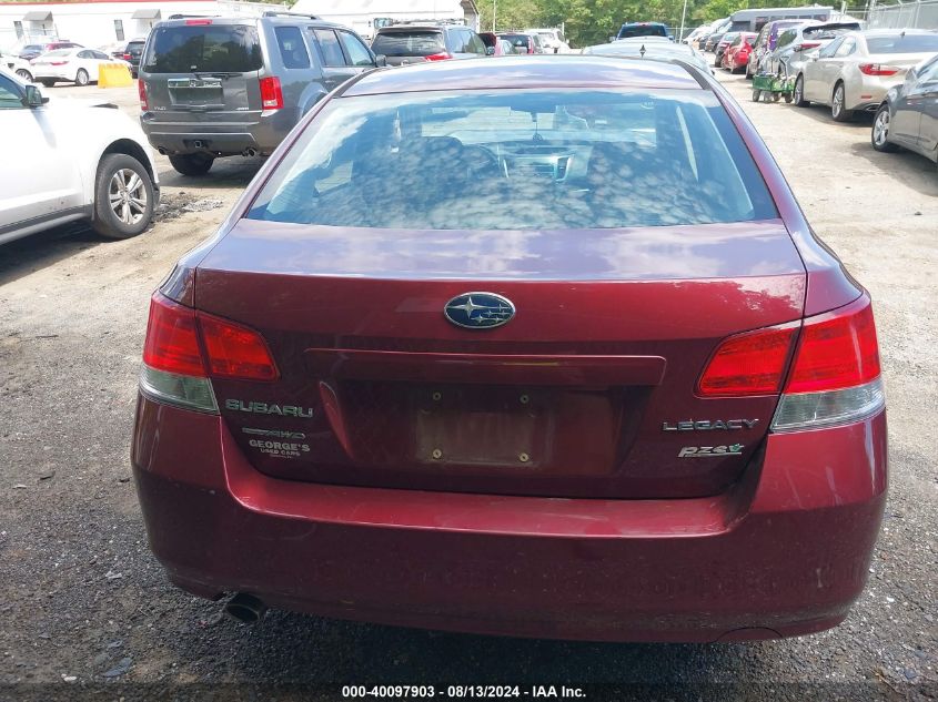 2011 Subaru Legacy 2.5I Premium VIN: 4S3BMBC61B3260384 Lot: 40097903