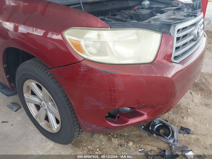 2009 Toyota Highlander VIN: JTEDS41A692072134 Lot: 40097925