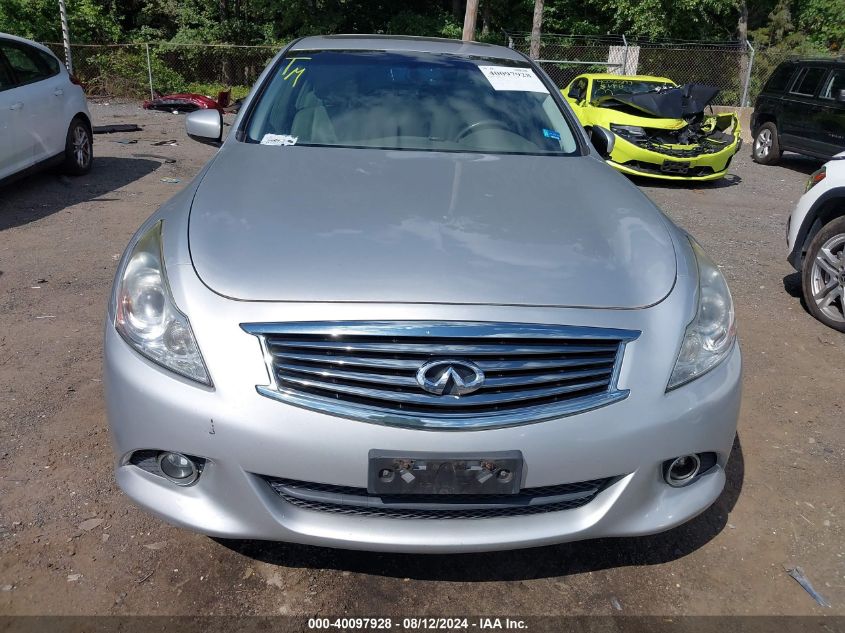 2012 Infiniti G37X VIN: JN1CV6AR3CM972335 Lot: 40097928