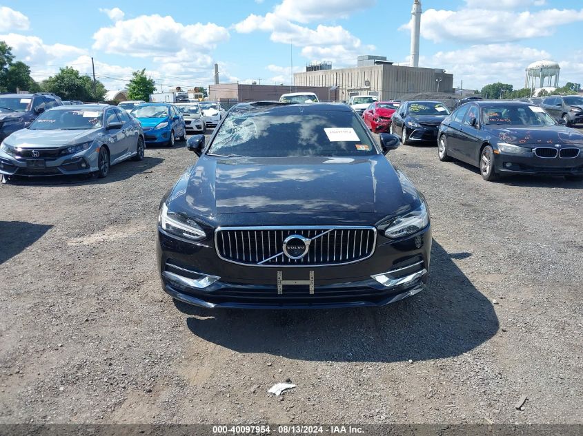 2017 Volvo S90 T6 Inscription VIN: YV1A22ML0H1012941 Lot: 40097954