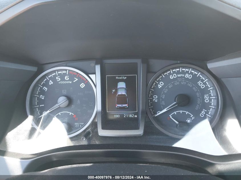 2021 Toyota Tacoma Trd Pro VIN: 5TFCZ5AN4MX268220 Lot: 40097976