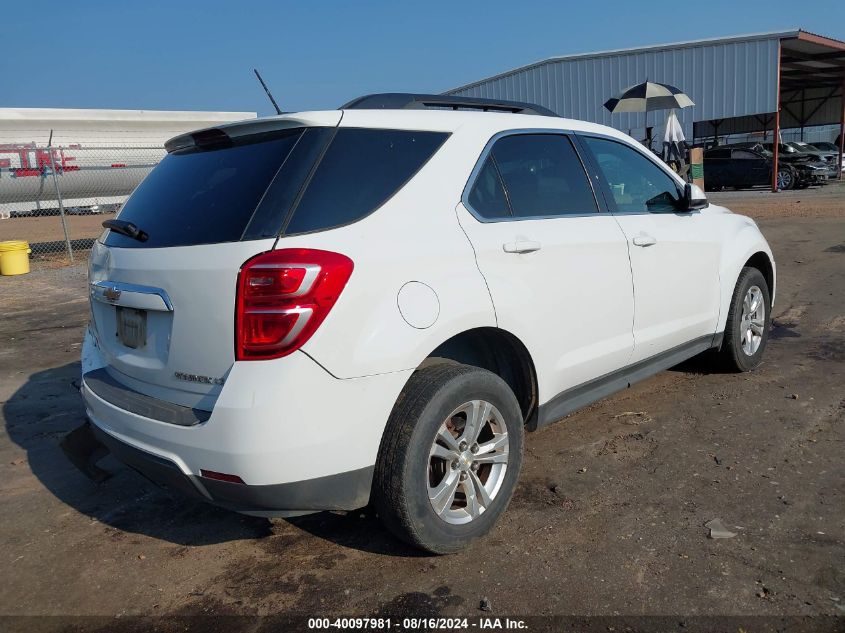 2016 CHEVROLET EQUINOX LT - 2GNALCEK5G6167065