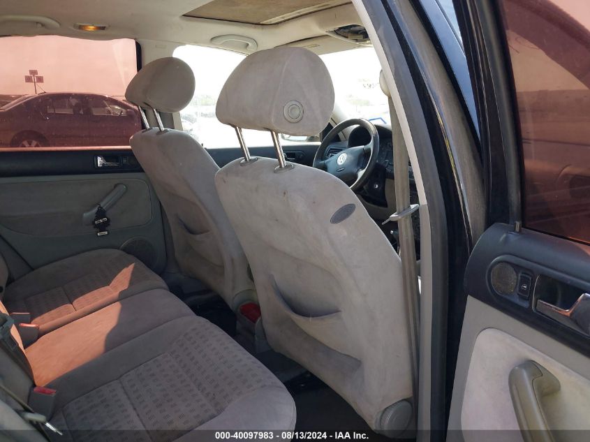 2003 Volkswagen Jetta Gls 2.0L VIN: 3VWSK69M93M004347 Lot: 40097983