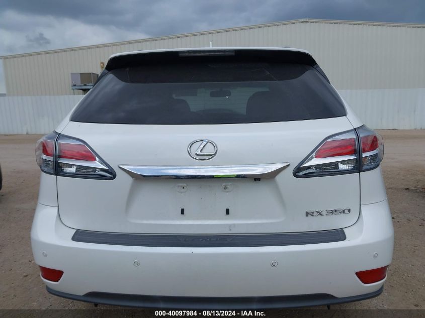 2015 Lexus Rx 350 VIN: JTJZK1BA1F2424732 Lot: 40097984