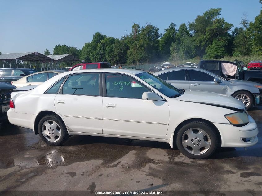 2004 Toyota Avalon Xls VIN: 4T1BF28BX4U379205 Lot: 40097988