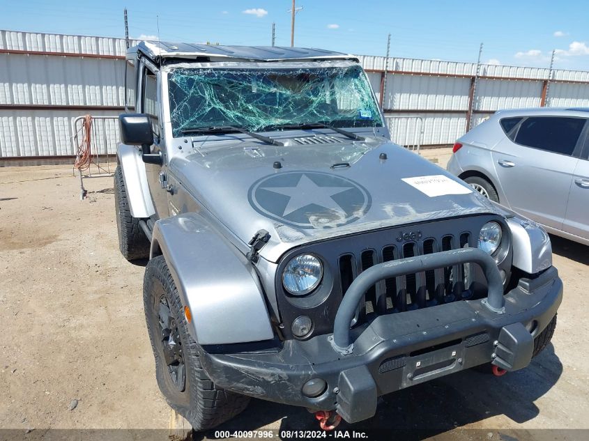 2018 Jeep Wrangler Jk Freedom Edition 4X4 VIN: 1C4GJWAG8JL845561 Lot: 40097996