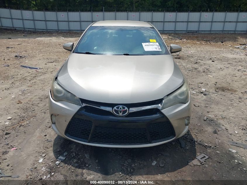 2015 Toyota Camry Se VIN: 4T1BF1FK5FU496495 Lot: 40098032