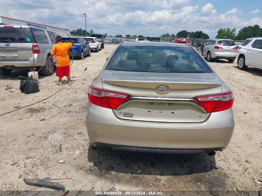 2015 Toyota Camry Se VIN: 4T1BF1FK5FU496495 Lot: 40098032