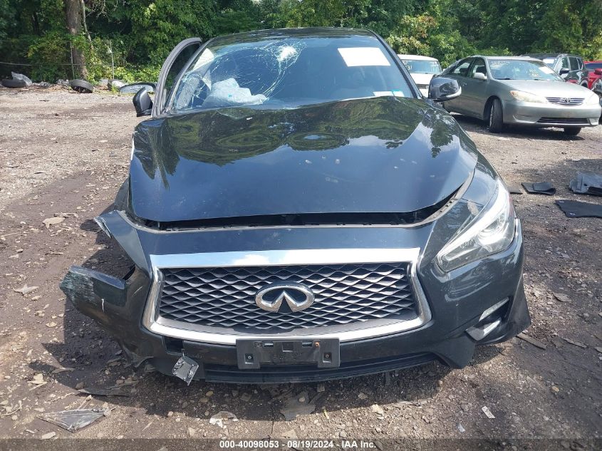 2019 Infiniti Q50 3.0T Luxe VIN: JN1EV7AR0KM553100 Lot: 40098053