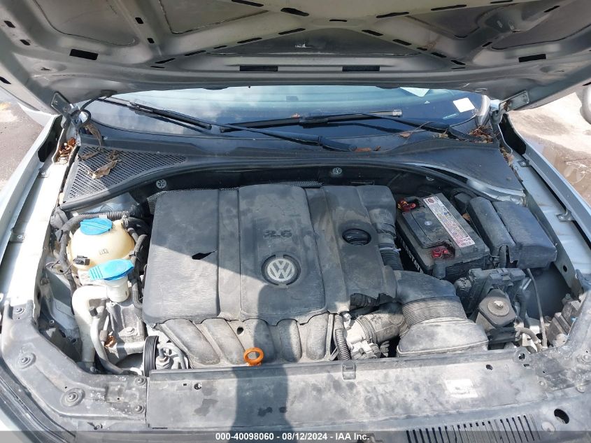 2012 Volkswagen Passat 2.5L S VIN: 1VWAP7A37CC029044 Lot: 40098060