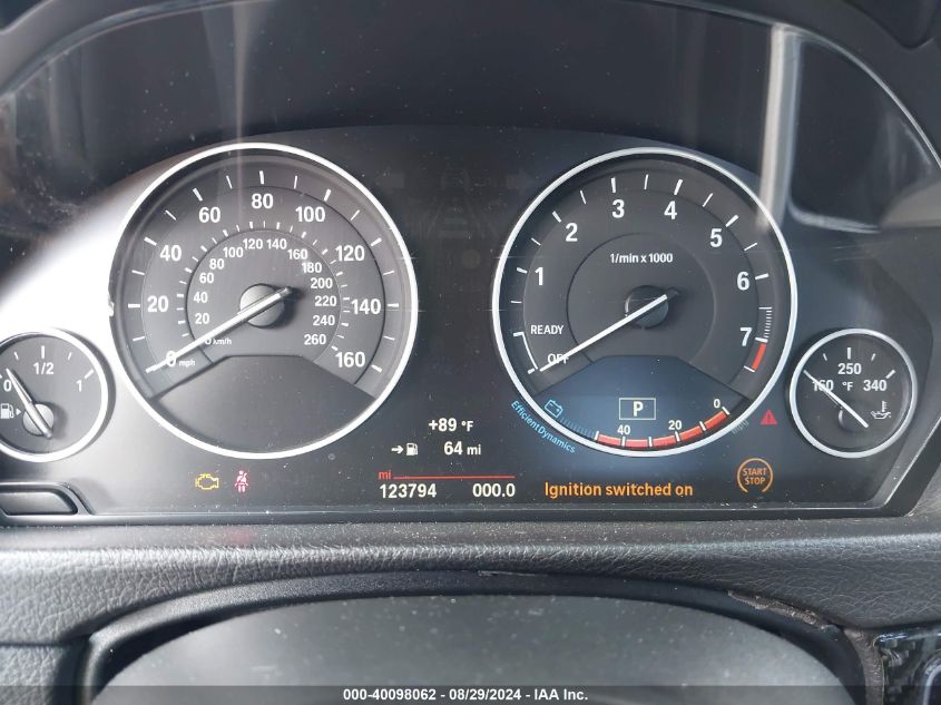 2017 BMW 320I XDRIVE - WBA8E5G31HNU45036