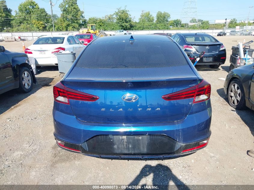 2020 Hyundai Elantra Sel VIN: 5NPD84LF5LH562386 Lot: 40098073