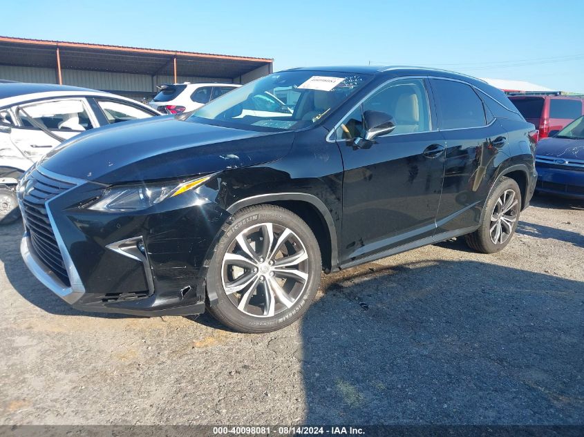 2T2BZMCAXHC106513 2017 LEXUS RX - Image 2