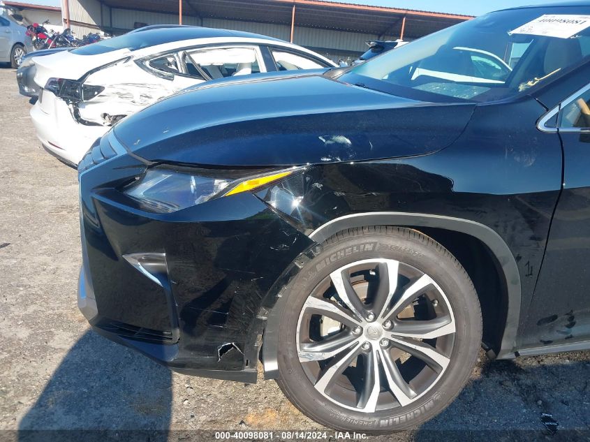 2017 Lexus Rx 350/Base/F Sport VIN: 2T2BZMCAXHC106513 Lot: 40098081