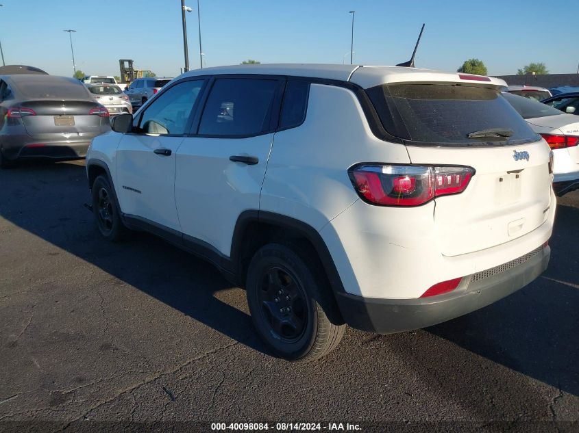 2019 JEEP COMPASS SPORT - 3C4NJCAB5KT782337