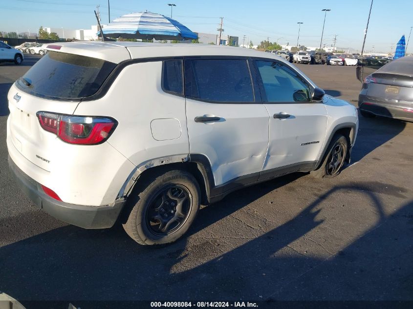 2019 JEEP COMPASS SPORT - 3C4NJCAB5KT782337