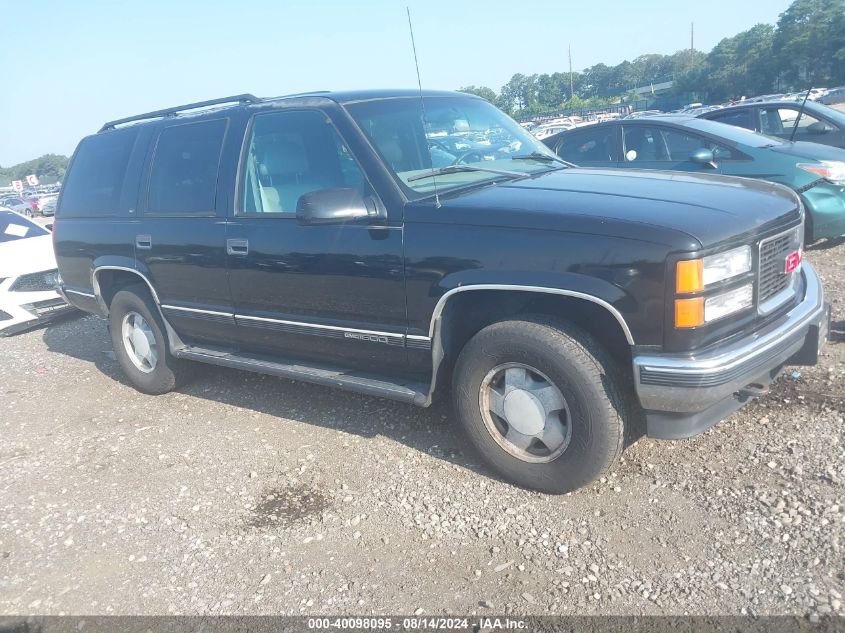 1999 GMC Yukon VIN: 1GKEK13R4XJ70625 Lot: 40098095